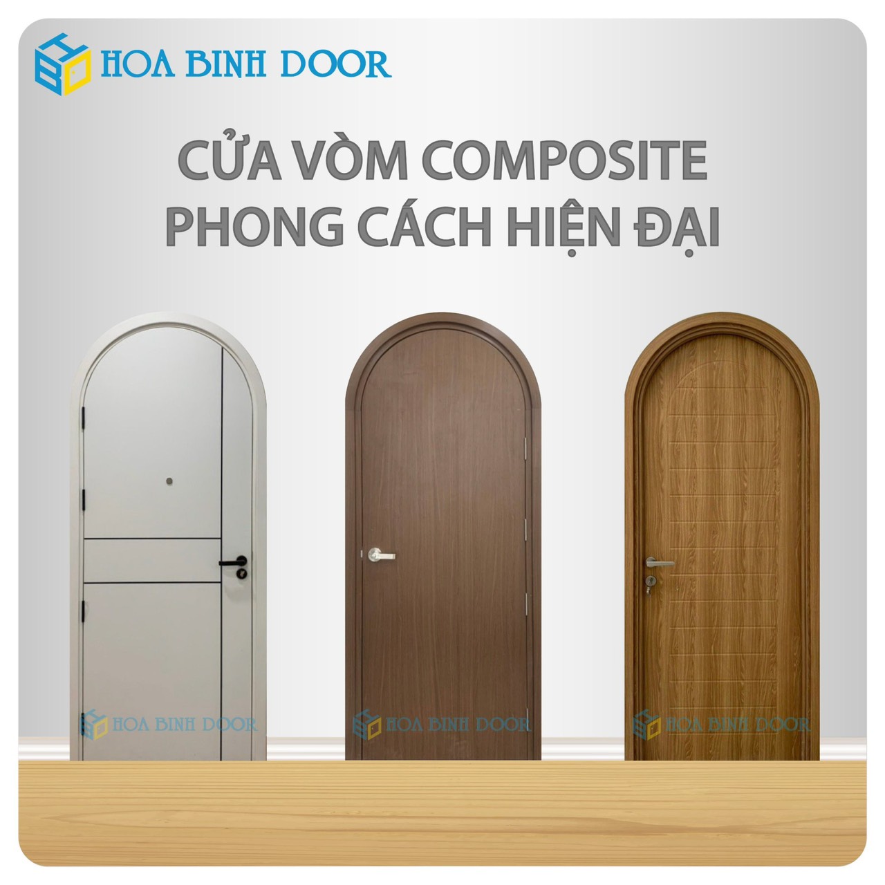 Địa chỉ bán Cửa nhựa – Cửa gỗ – Cửa thép vân gỗ tại Long An