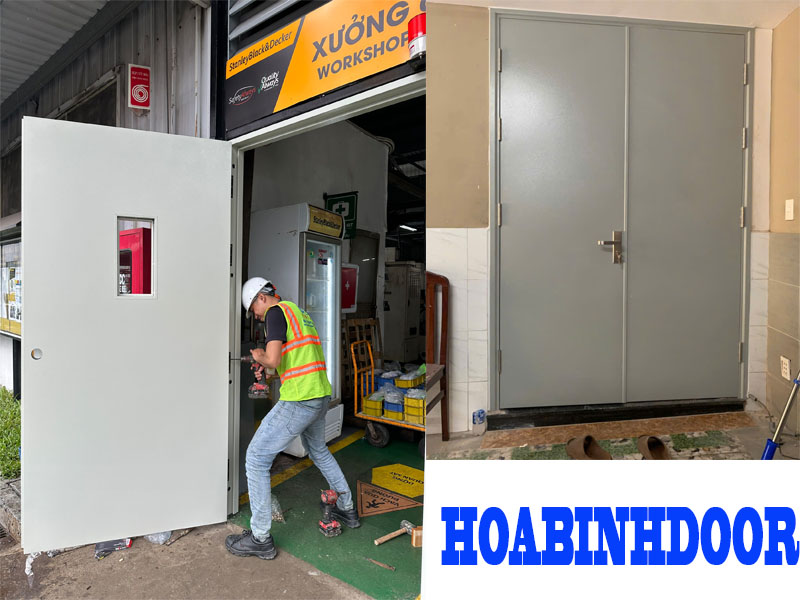 Báo giá cửa chống cháy tại Tân Phú – HCM | Đã Được Kiểm Định