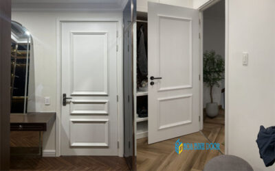 Cửa nhựa composite phào chỉ nổi Tân cổ điển | Mẫu + Giá