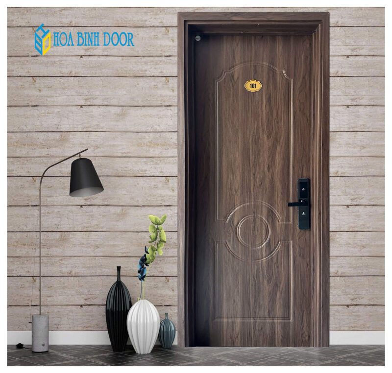 Cửa Nhựa Composite Phủ Vân Gỗ SYB: 1461