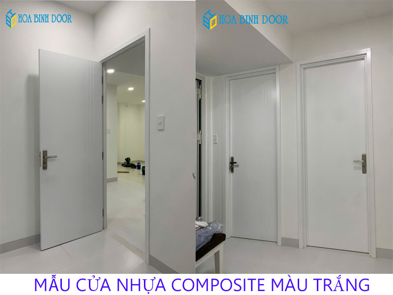 Top 50 Mẫu cửa nhựa composite màu trắng Hót nhất năm 2025