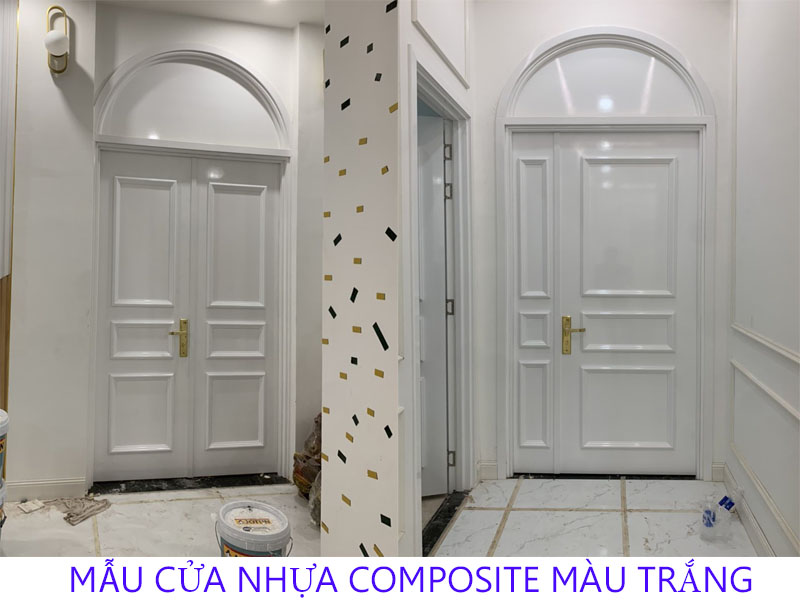 Top 50 Mẫu cửa nhựa composite màu trắng Hót nhất năm 2025