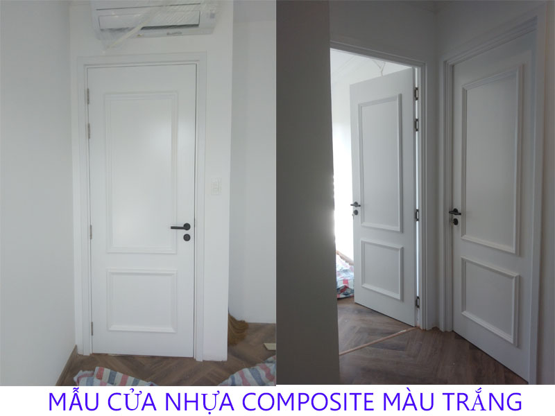 Top 50 Mẫu cửa nhựa composite màu trắng Hót nhất năm 2025