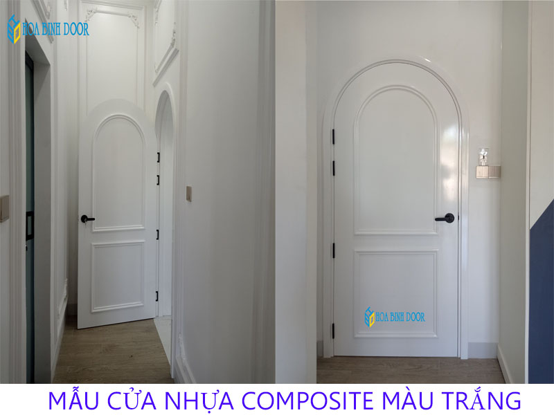 Top 50 Mẫu cửa nhựa composite màu trắng Hót nhất năm 2025