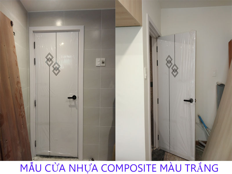 Top 50 Mẫu cửa nhựa composite màu trắng Hót nhất năm 2025