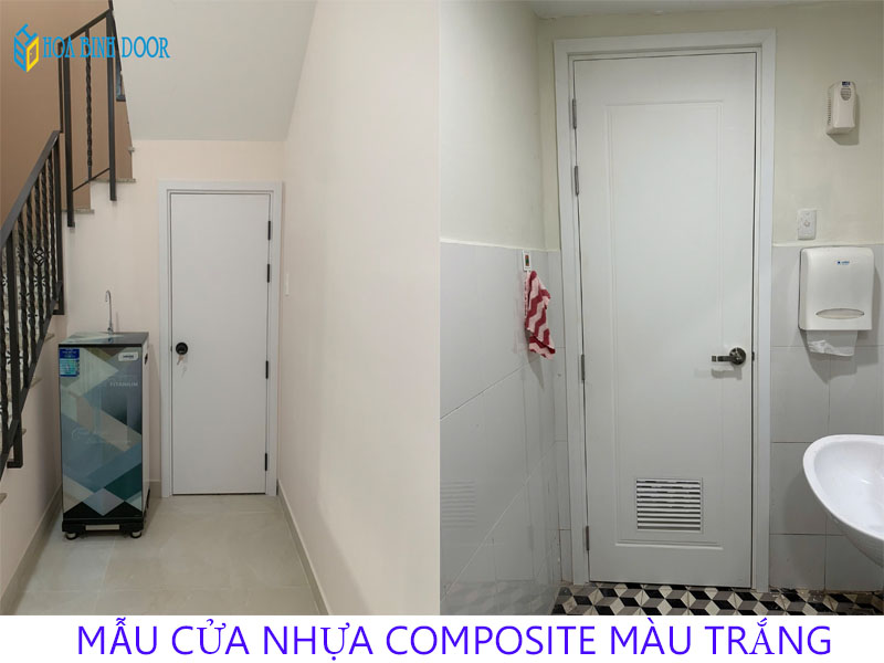 Top 50 Mẫu cửa nhựa composite màu trắng Hót nhất năm 2025