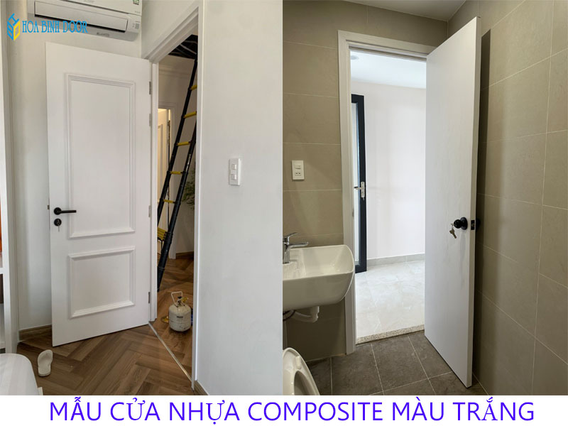 Top 50 Mẫu cửa nhựa composite màu trắng Hót nhất năm 2025