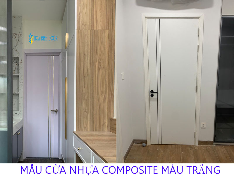 Top 50 Mẫu cửa nhựa composite màu trắng Hót nhất năm 2025