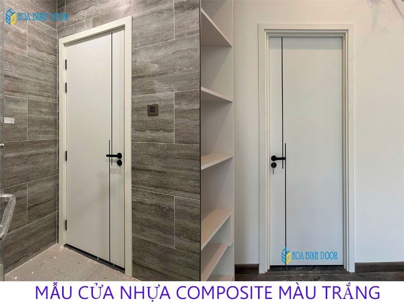 Top 50 Mẫu cửa nhựa composite màu trắng Hót nhất năm 2025