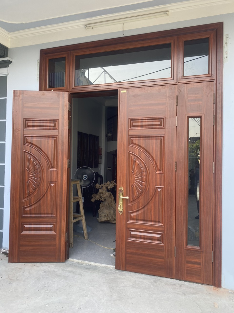 Báo giá cửa thép vân gỗ tại Đơn Dương – Lâm Đồng | Hoabinhdoor