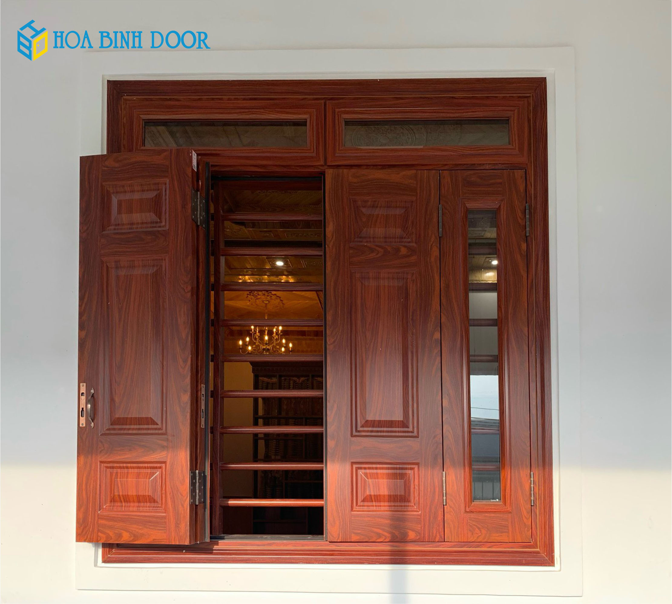 Báo giá cửa thép vân gỗ tại Di Linh – Lâm Đồng | Hoabinhdoor