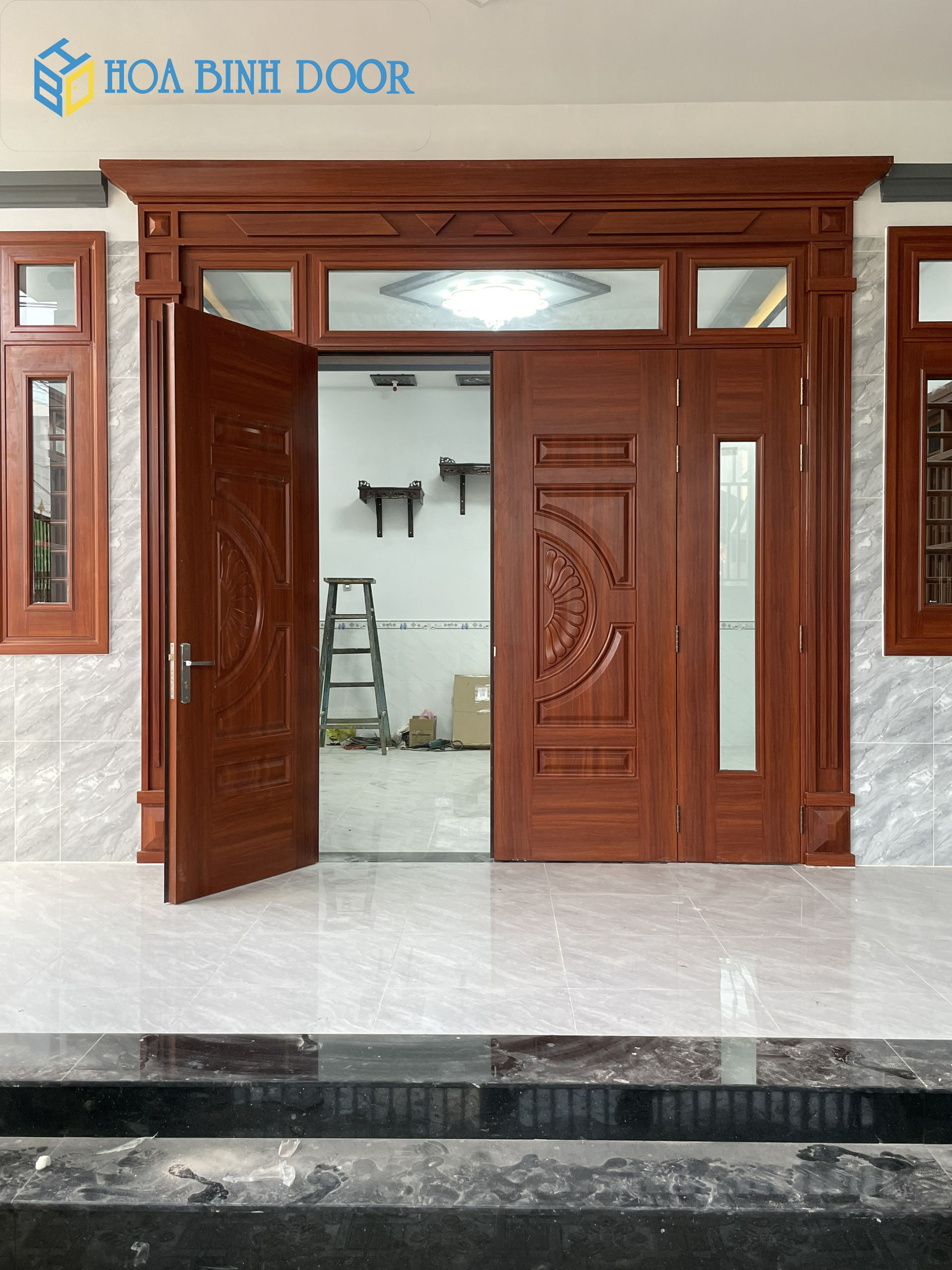 Báo giá cửa thép vân gỗ tại Di Linh – Lâm Đồng | Hoabinhdoor