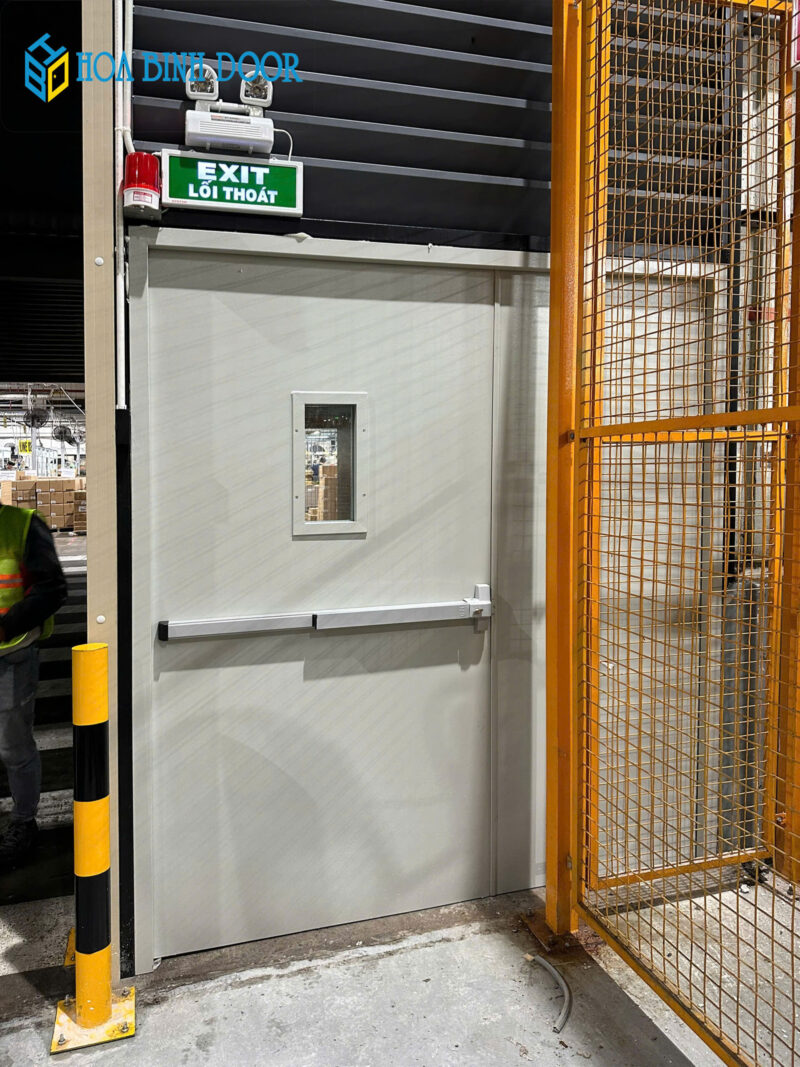 Báo giá cửa chống cháy tại Quận 4 – HCM | Đã kiểm Định PCCC
