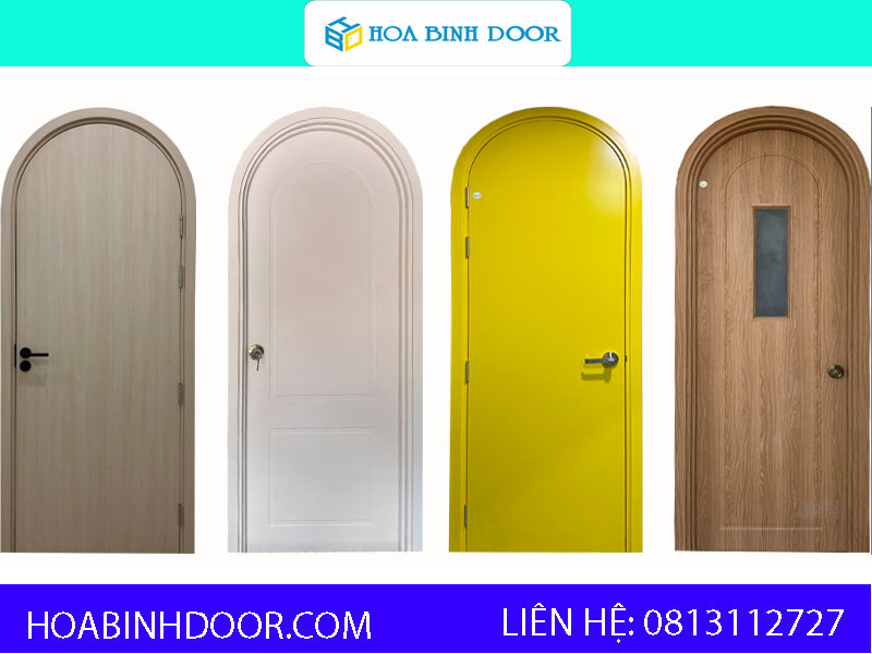 Báo giá cửa nhựa composite vòm mới nhất 9/2025 | Hoabinhdoor