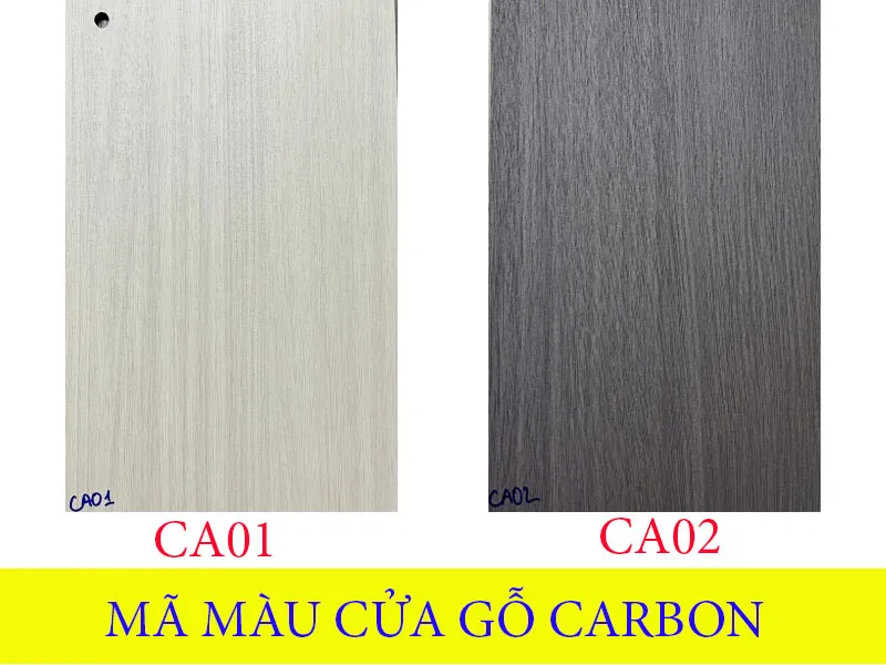 Báo giá cửa gỗ carbon mới nhất tháng 7/2025 | Hoabinhdoor