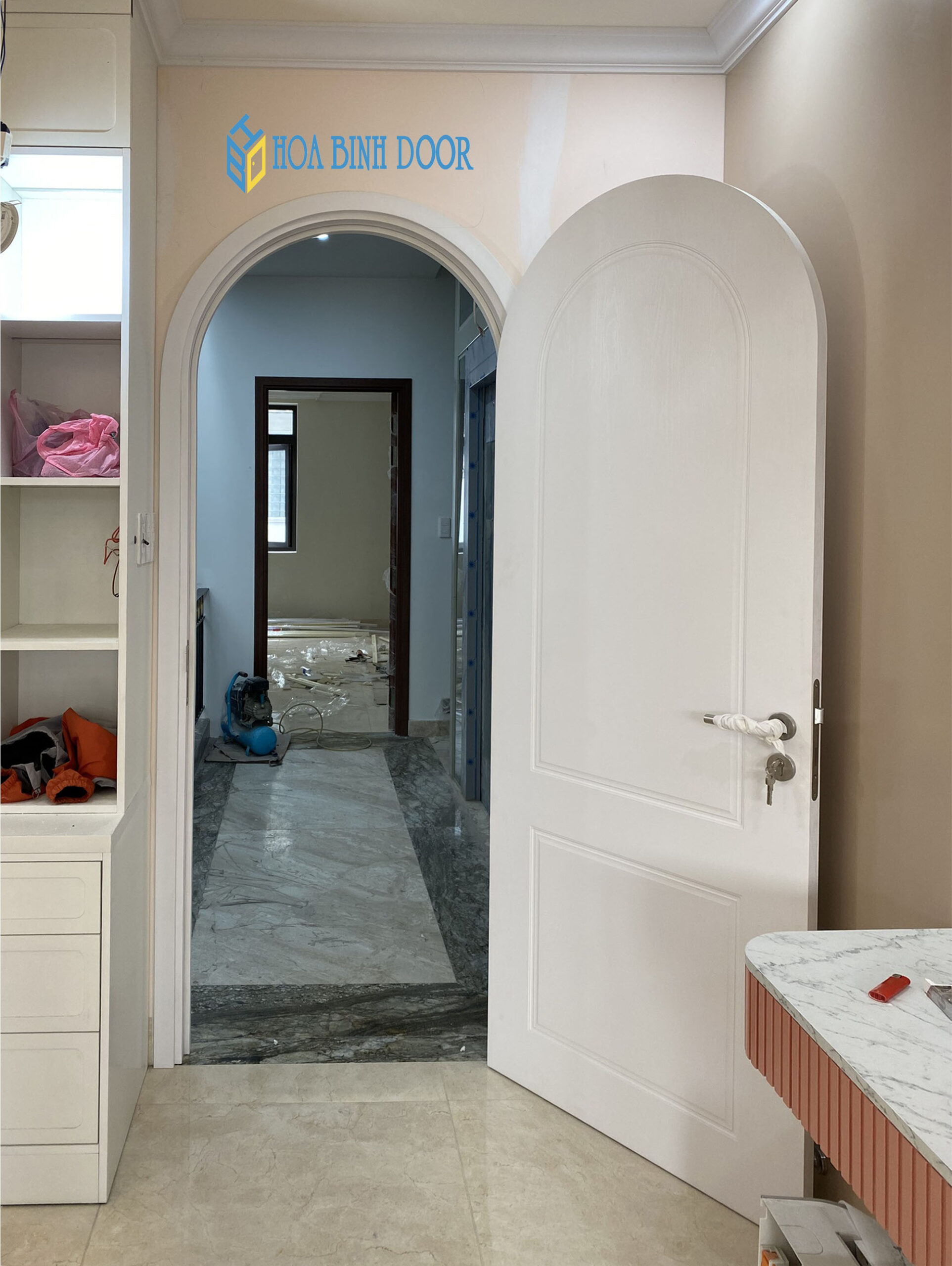 Báo giá cửa vòm nhựa composite tại Cần Thơ | Hoabinhdoor