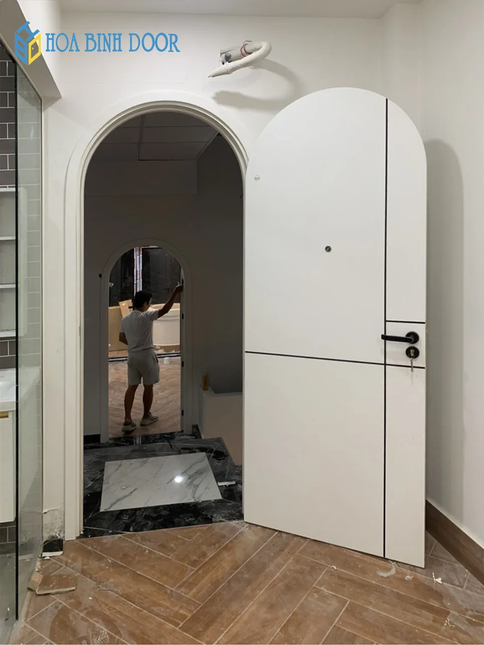 Báo giá cửa vòm nhựa composite tại Cần Thơ | Hoabinhdoor