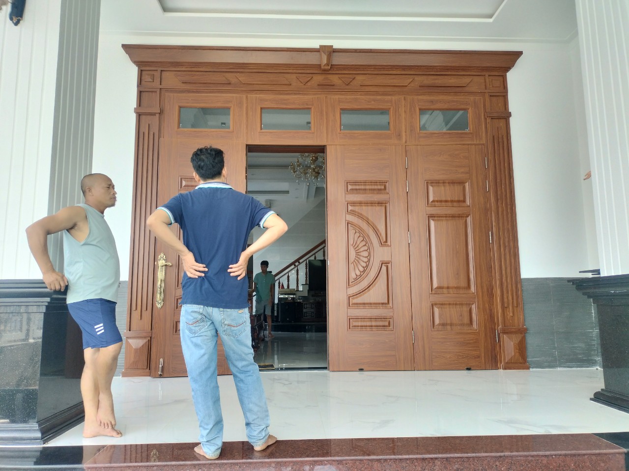 Báo giá cửa thép vân gỗ tại Đạ Tẻh – Lâm Đồng | Hoabinhdoor