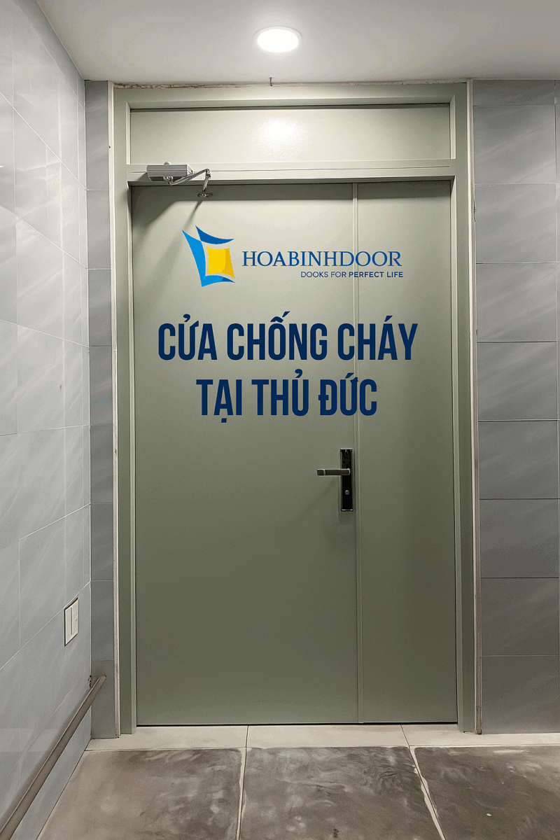 Báo giá cửa chống cháy tại Thủ Đức | Đã Kiểm Định PCCC