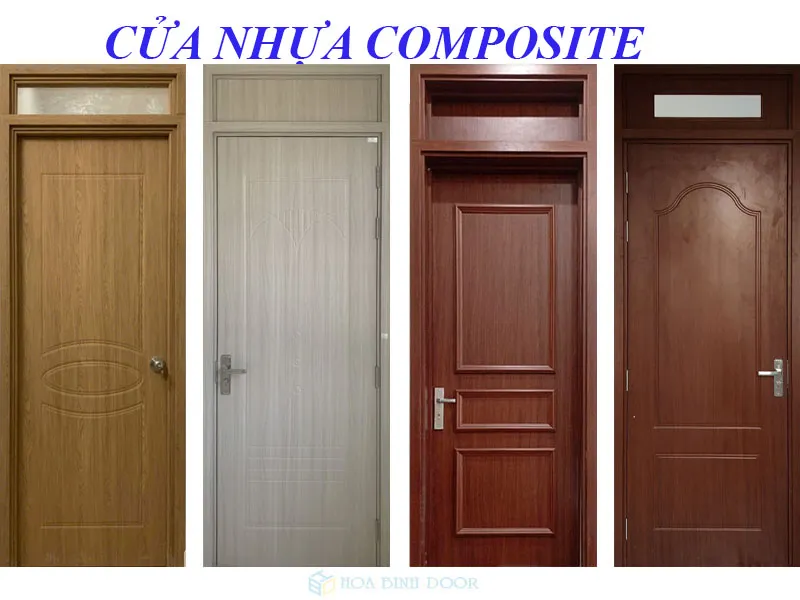 Mẫu cửa nhựa composite ô Thoáng cho phòng ngủ, vệ sinh đẹp