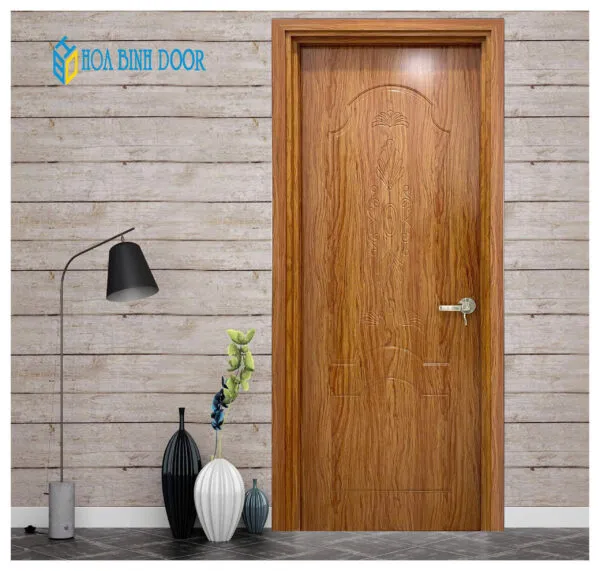 Cửa nhựa composite sơn vân gỗ LX: 01- 27 - Ảnh 1