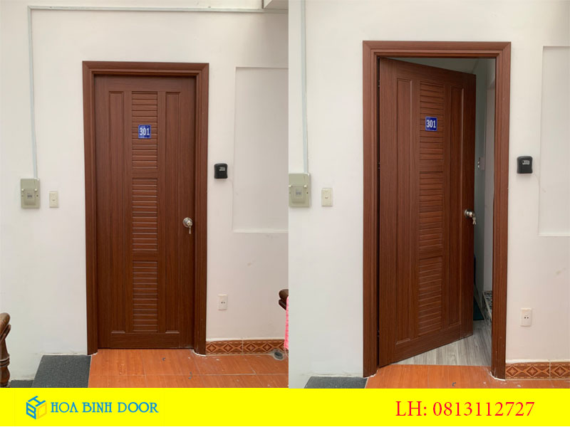 Báo giá cửa nhựa tại Hóc Môn | Cửa nhựa giả gỗ Hoainhdoor