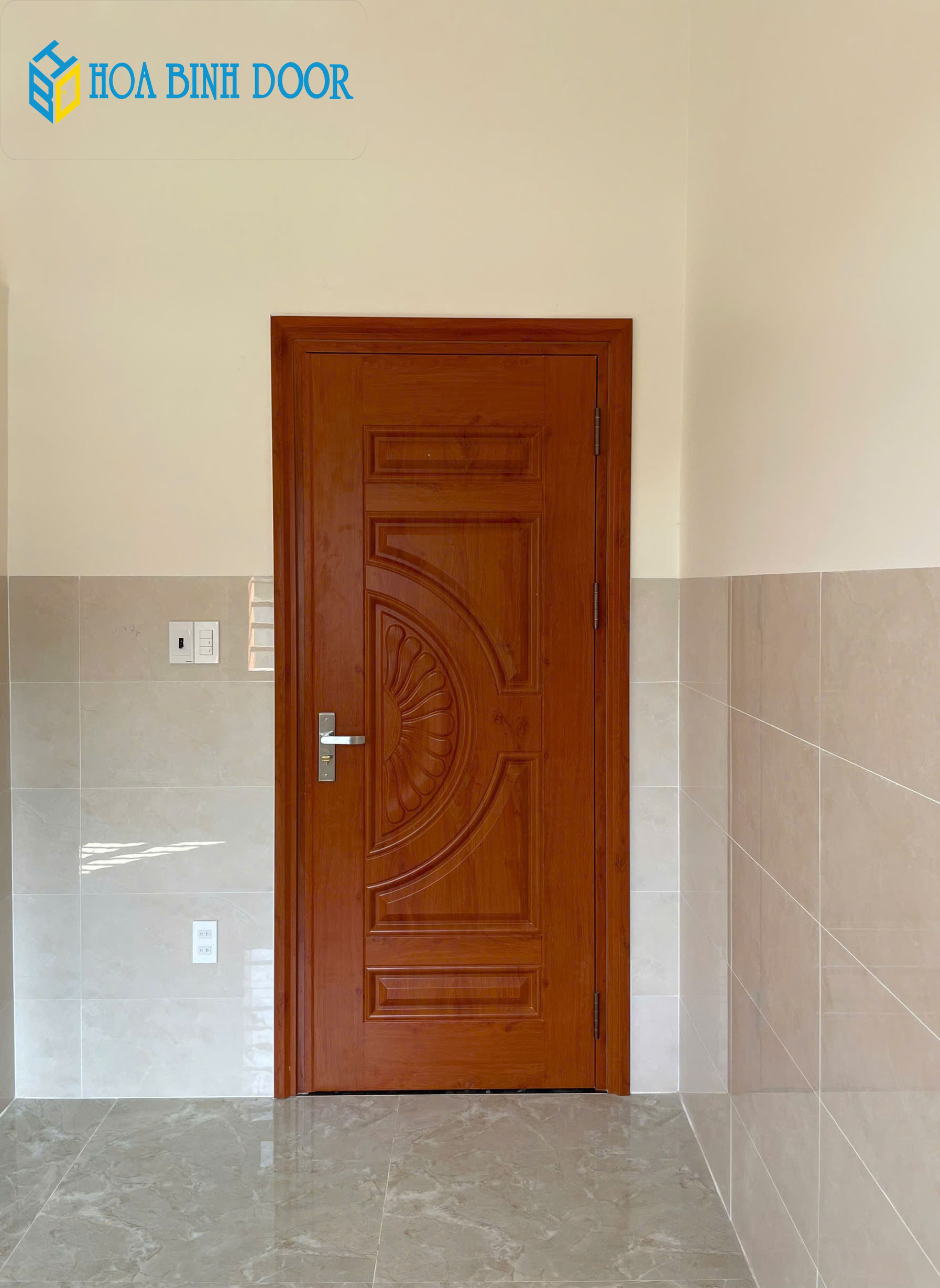 Báo giá cửa thép vân gỗ tại Cần Giuộc – Long An | Hobainhdoor