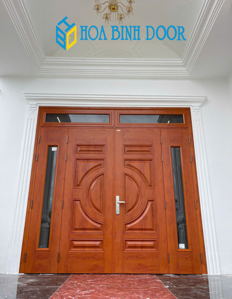 Báo giá cửa thép vân gỗ tại Cần Giuộc – Long An | Hobainhdoor