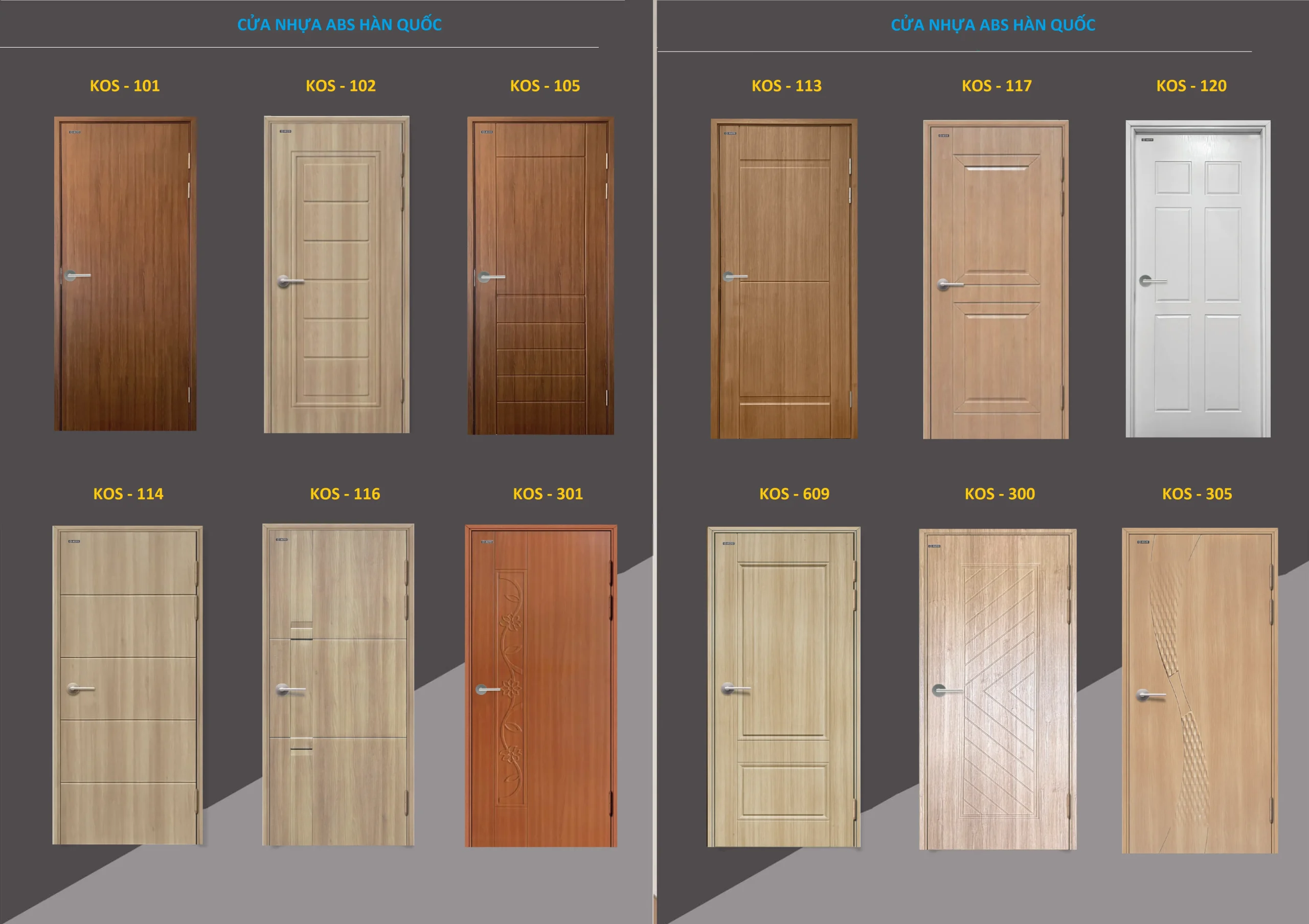 Báo giá cửa nhựa tại Vĩnh Long | Cửa nhựa giả gỗ Hoabinhdoor