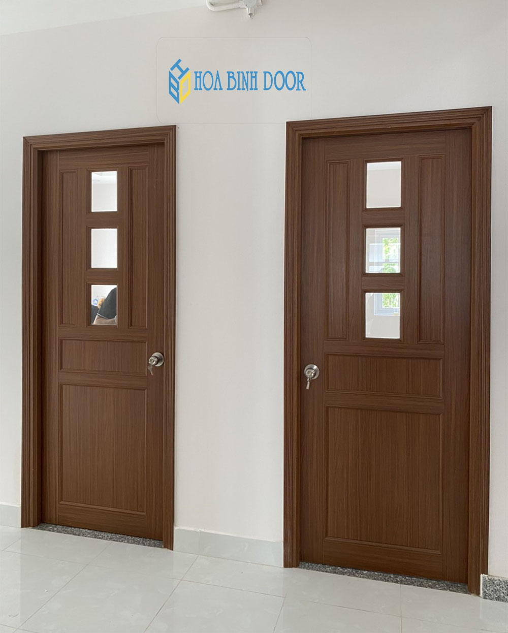 Báo giá cửa nhựa tại Vĩnh Long | Cửa nhựa giả gỗ Hoabinhdoor
