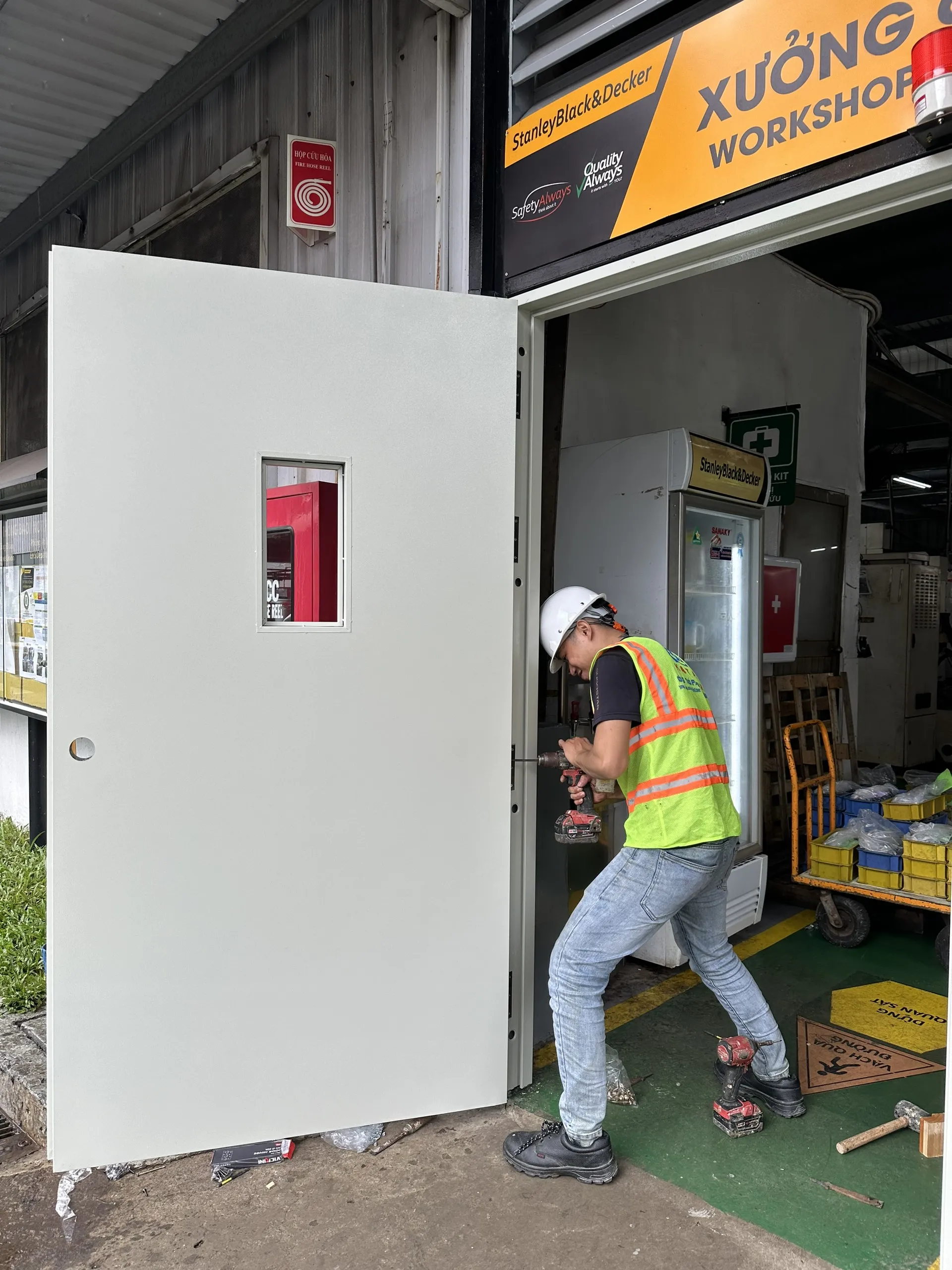 Báo giá cửa chống cháy tại Đắk Lắk | Đầy đủ hồ sơ kiểm định Pccc