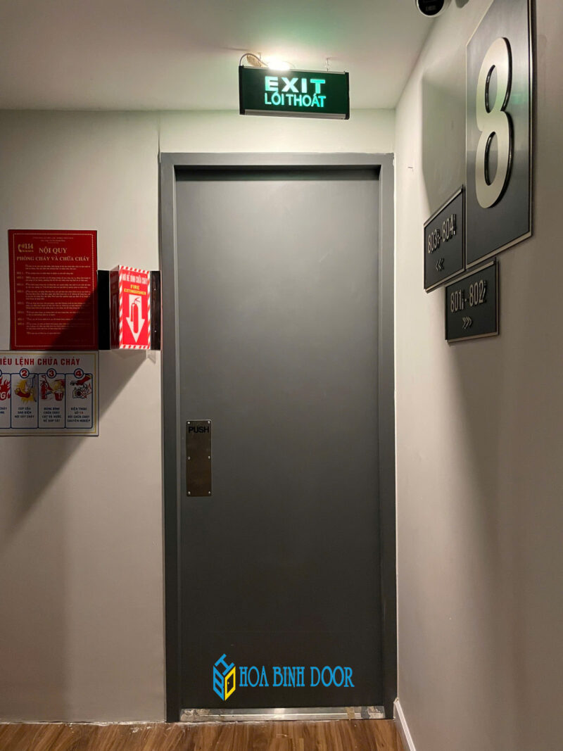Báo giá cửa chống cháy tại Đắk Lắk | Đầy đủ hồ sơ kiểm định Pccc