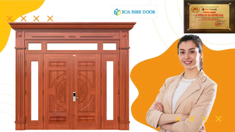 Cập nhật bảng giá cửa thép vân gỗ koffmann áp dụng từ 15/7/2025