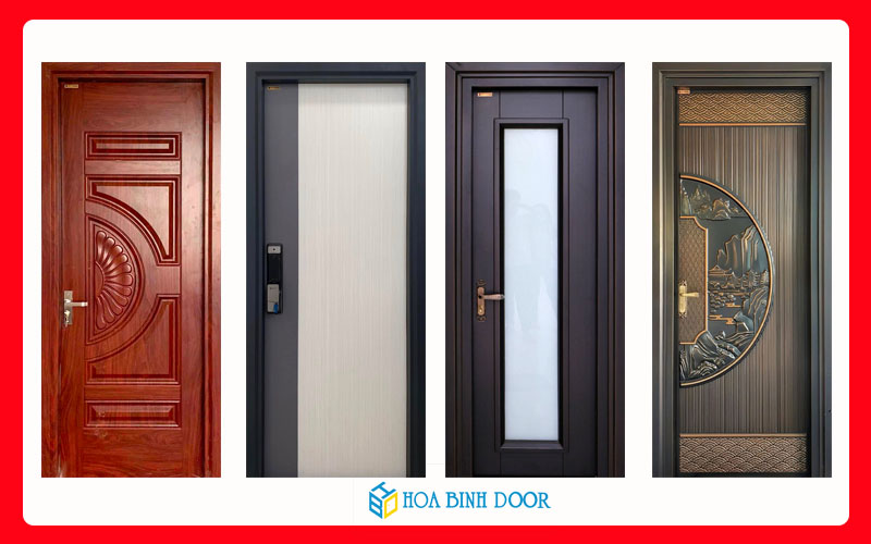 Top 40 mẫu cửa thép vân gỗ 1 cánh phòng ngủ đẹp | Hoabinhdoor