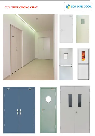 Báo giá cửa chống cháy tại Củ Chi – HCM | Hồ sơ kiểm định đầy đủ