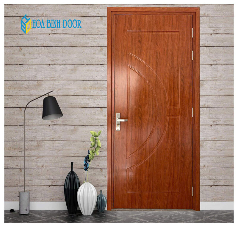 Cửa Nhựa Composite sơn vân gỗ LX: 02-52