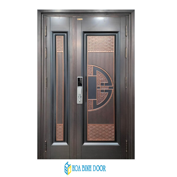 Cửa thép Classic 2 cánh lệch KA-21.43 - Ảnh 1