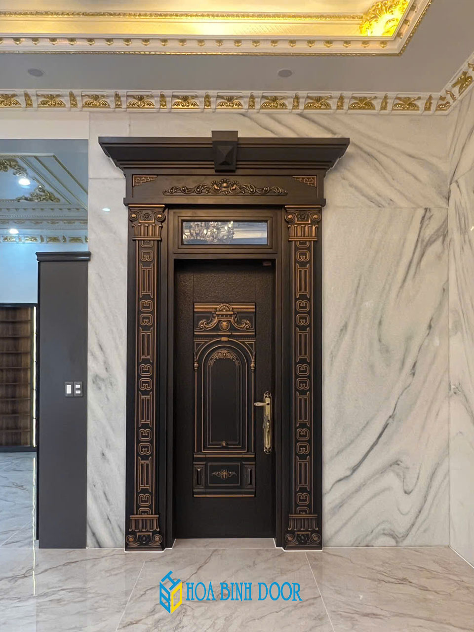 Cửa Thép Classic 1 cánh Luxury KAT-1.56-1TK