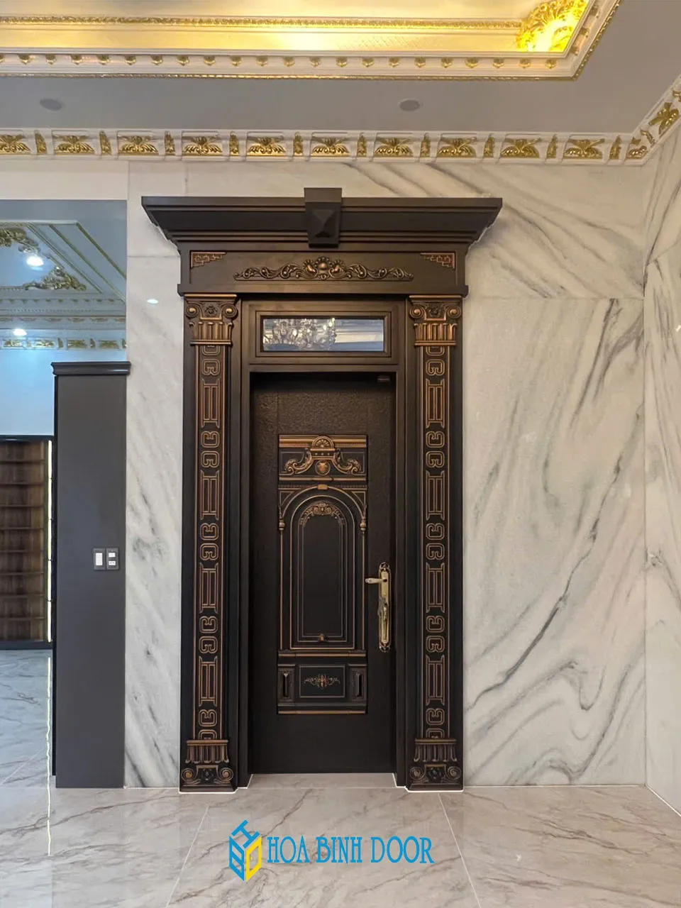 Cửa Thép Classic 1 cánh Luxury KAT-1.56-1TK