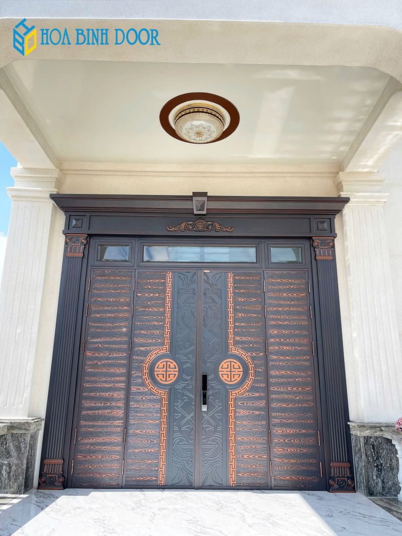 Báo giá cửa thép vân gỗ Hồ chí minh