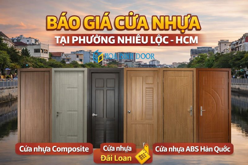 Báo giá cửa nhựa tại Phường Nhiêu Lộc – HCM | Hoabinhdoor
