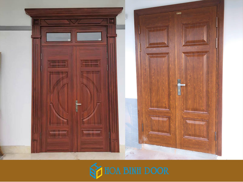 Báo giá cửa thép vân gỗ tại Krông Năng – Đắk Lắk | Hoabinhdoor