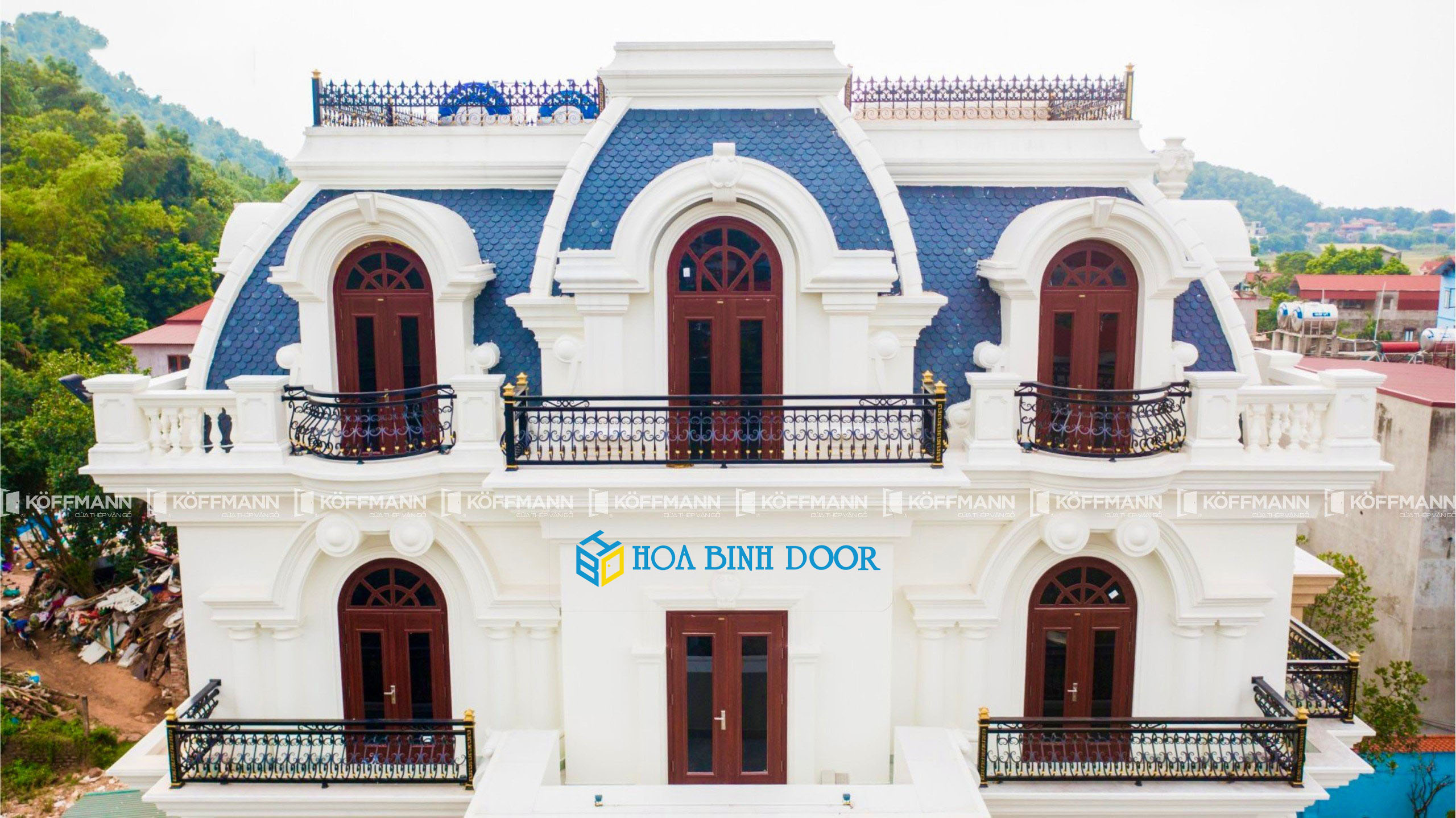 Báo giá cửa thép vân gỗ tại Xã Châu Đức – HCM | Hoabinhdoor