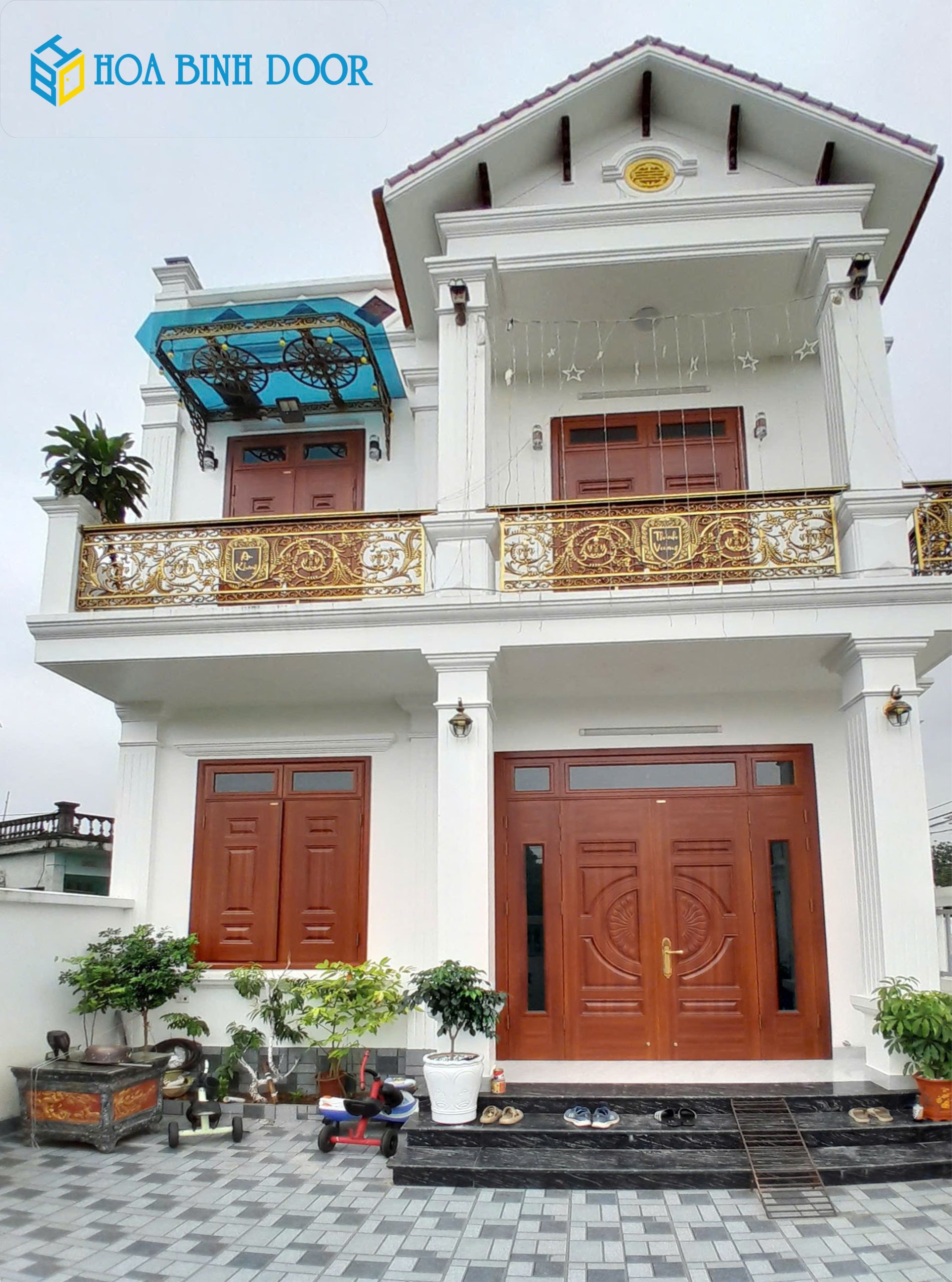 Báo giá cửa thép vân gỗ tại Xã Châu Đức – HCM | Hoabinhdoor