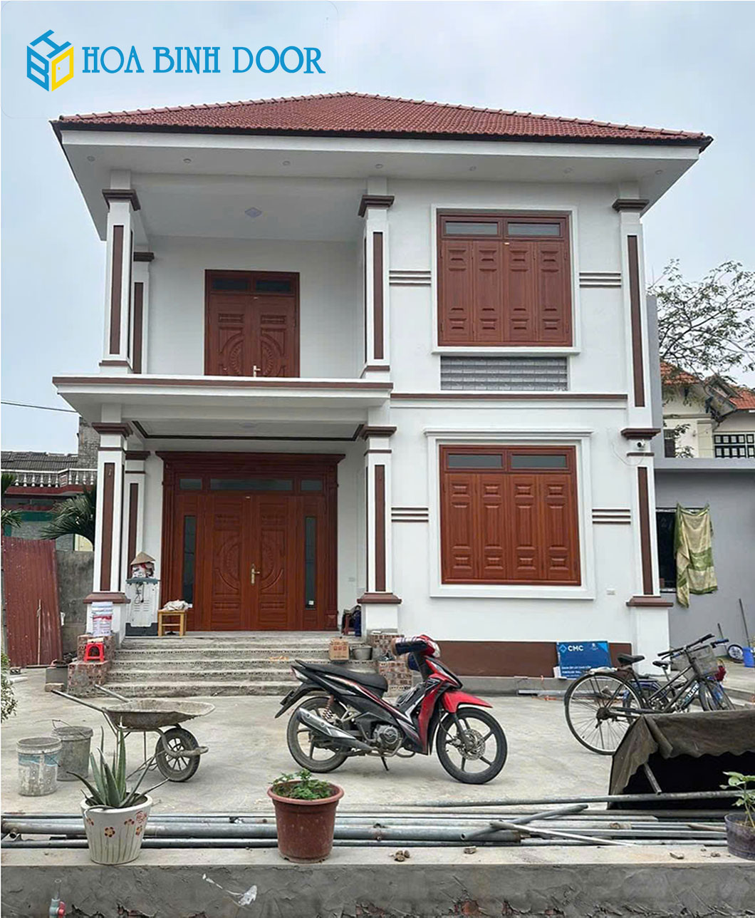 Báo giá cửa thép vân gỗ tại Xã Châu Đức – HCM | Hoabinhdoor