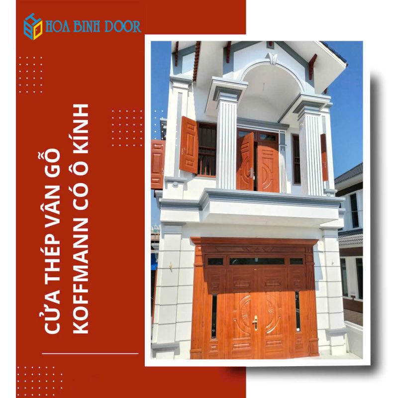 Báo giá cửa thép vân gỗ tại Xã Châu Đức – HCM | Hoabinhdoor