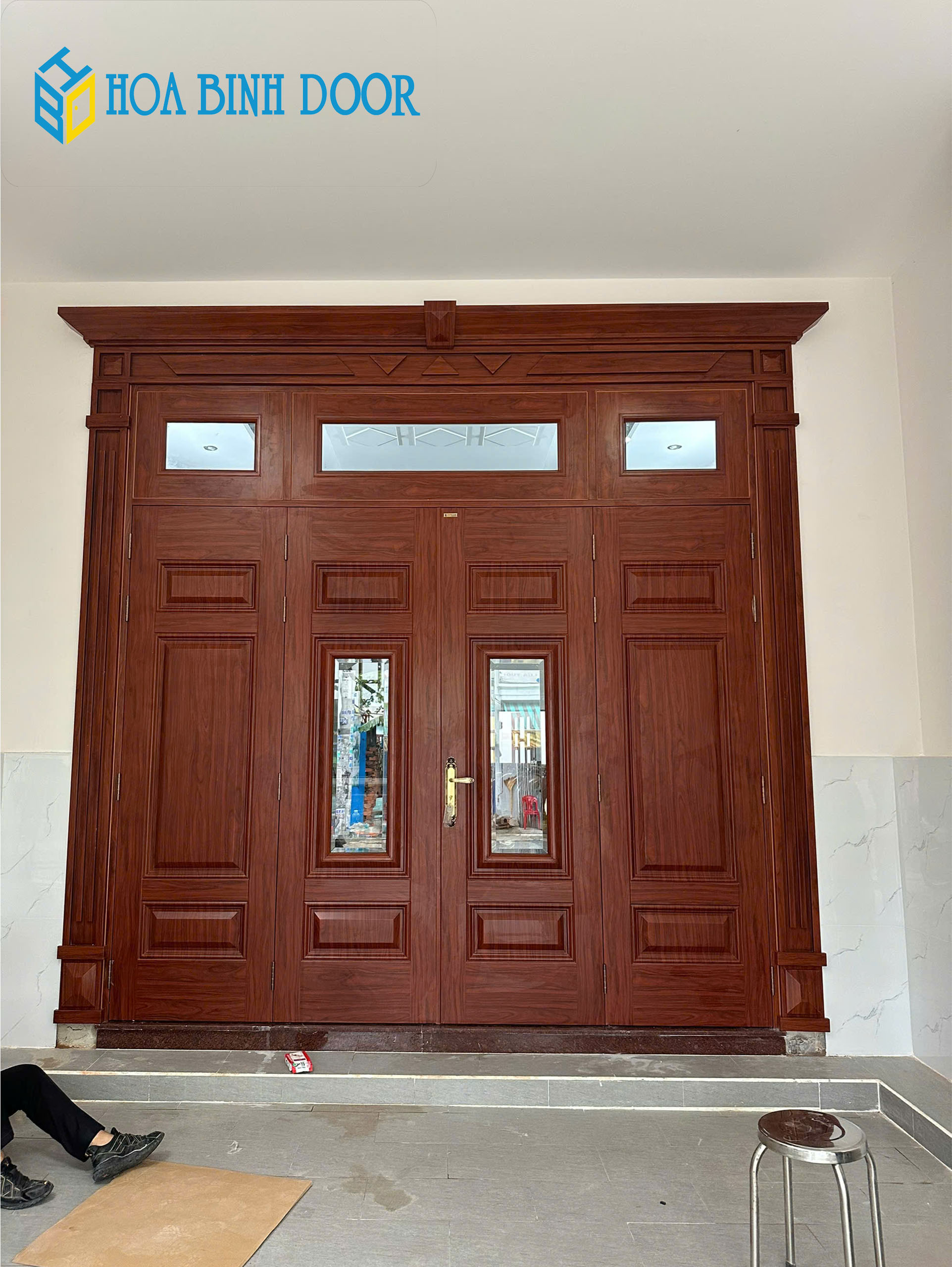 Báo giá cửa thép vân gỗ tại Krông Năng – Đắk Lắk | Hoabinhdoor