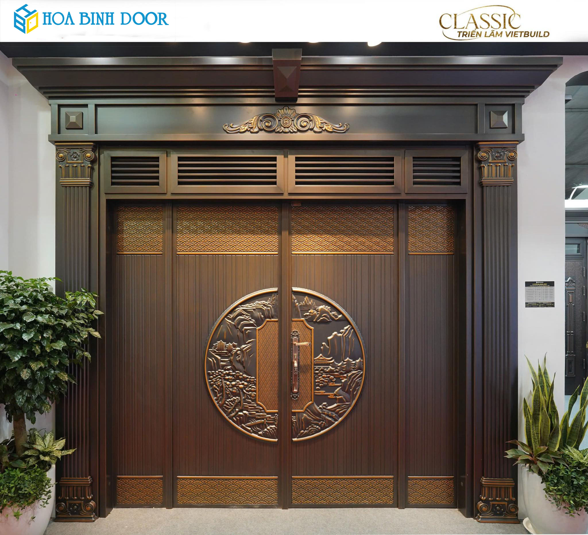 Báo giá cửa thép vân gỗ tại xã Bình Châu – HCM | Hoabinhdoor