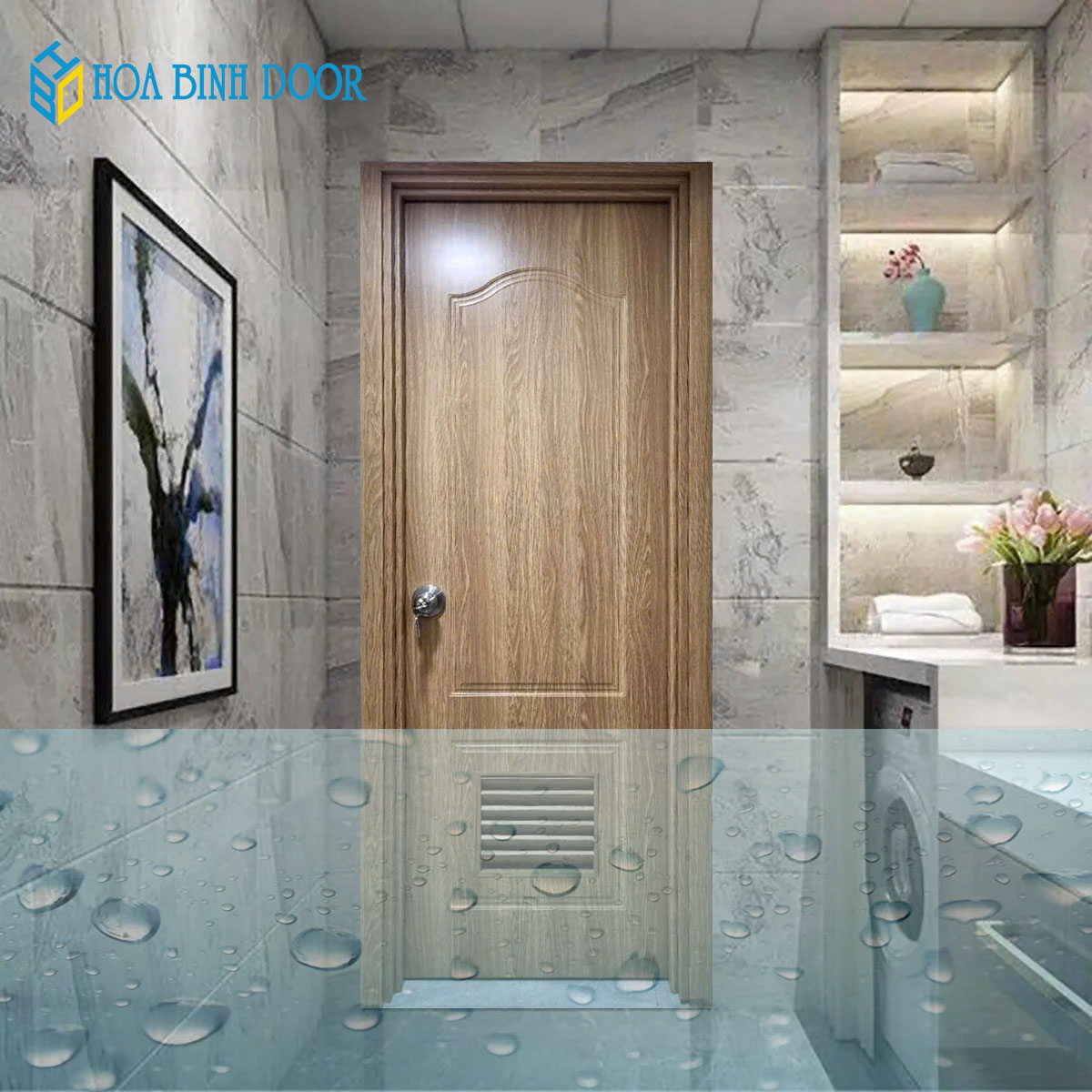 Cửa nhựa composite dùng cho nhà vệ sinh có tốt không ?