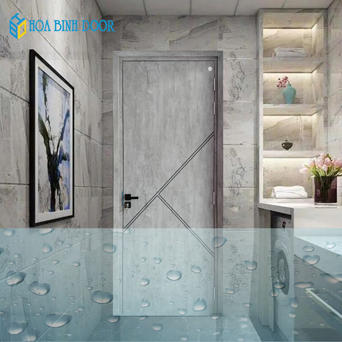 Cửa nhựa composite dùng cho nhà vệ sinh có tốt không ?